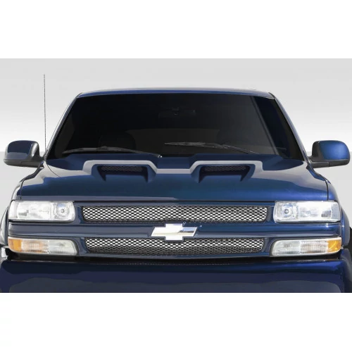 Duraflex® - Dual Ram Air Style Hood Chevrolet Silverado