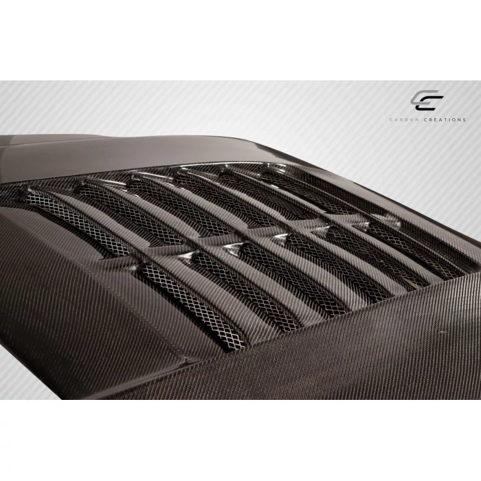 Carbon Creations® - GT500 Style V2 Hood Ford