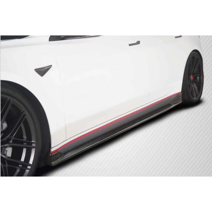 Carbon Creations® - GT Concept Style Side Skirt Rocker Panels Tesla Model 3