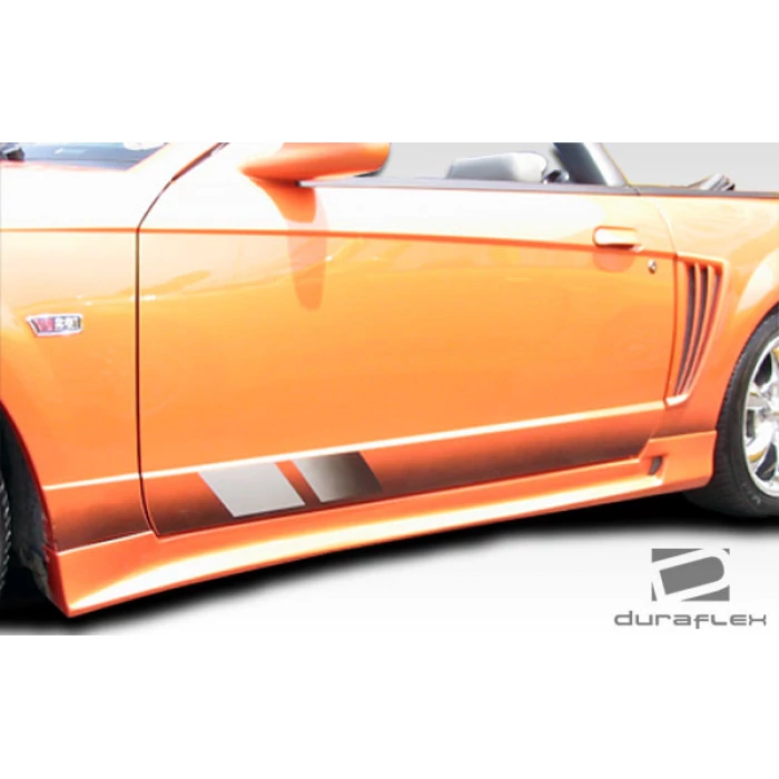 Duraflex® - Colt Style Side Skirt Rocker Panels Ford Mustang