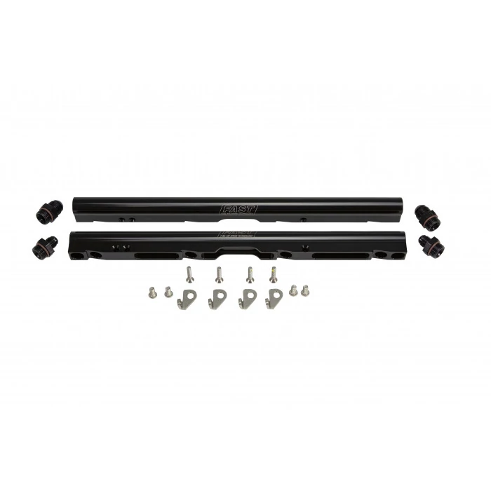 FAST® - Black Billet Fuel Rail Kit for LSXrt 102mm Intake Manifolds