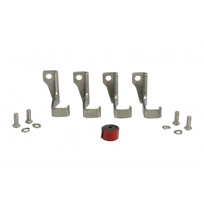 FAST® - Square OE Fuel Rail Bracket Kit for Truck with Factory Rails and LSXrt Manifold