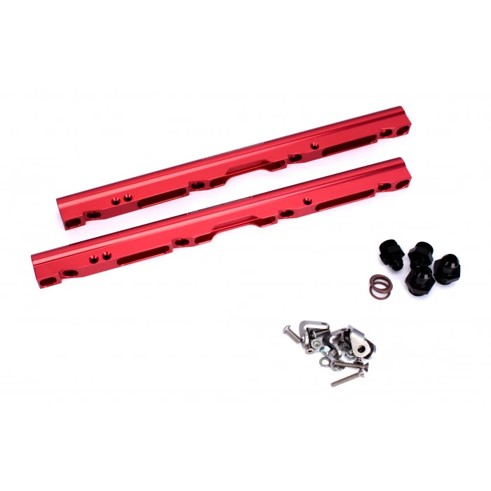 FAST® - Red Billet Fuel Rail Kit for LS1 and LS6 LSXr 102mm Intake Manifolds