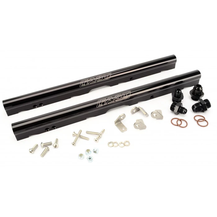 FAST® - Black Billet Fuel Rail Kit for LS1 and LS6 LSXr 102mm Intake Manifolds