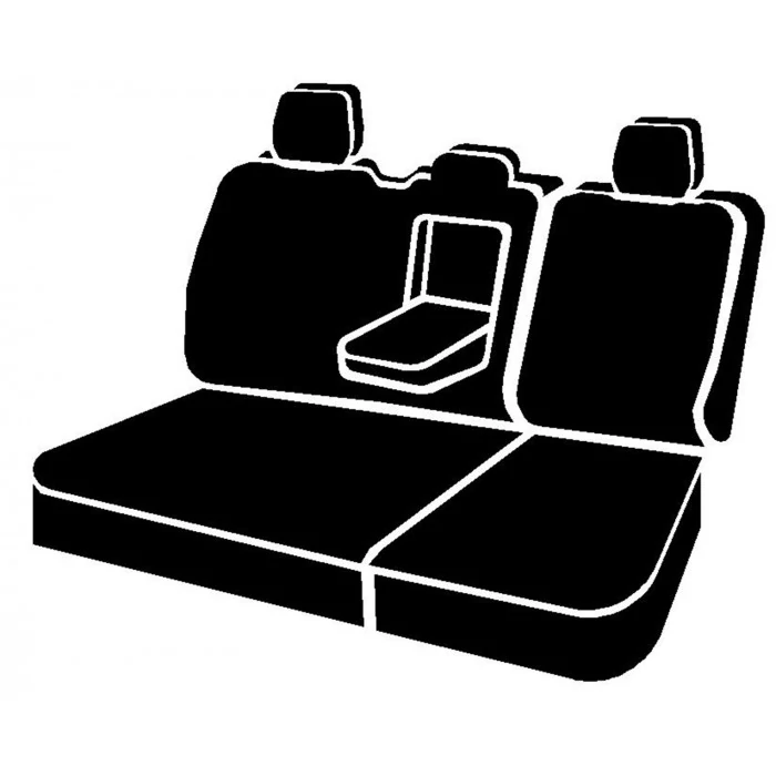 Fia® - Neo Custom Fit Truck Seat Covers, for Seats with Adjustable Headrests, Center Armrest with Cup Holder