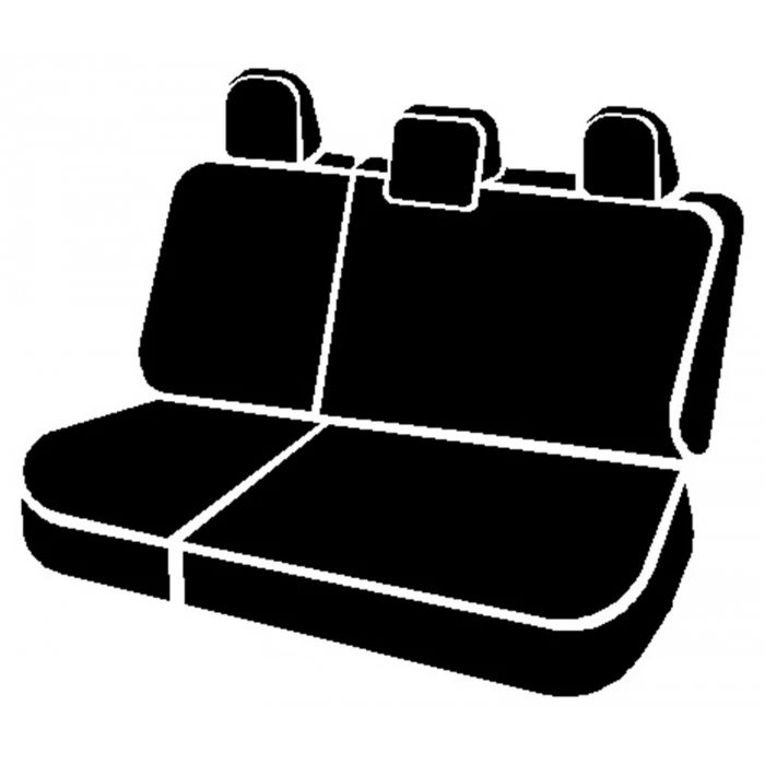 Fia® - LeatherLite Custom Fit Seat Cover, for Seats with Built In Center Seat Belts, Adjustable Headrests
