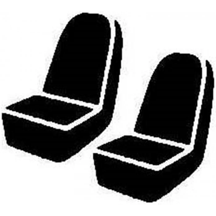 Fia® - LeatherLite Custom Fit Seat Cover, for Seats with Adjustable Headrests, Without Armrests