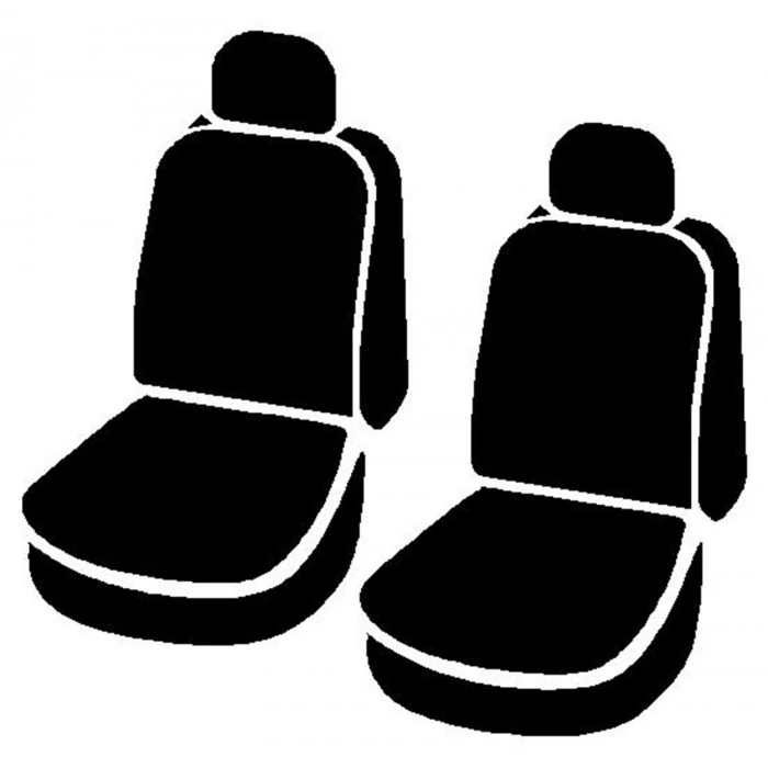 Fia® - LeatherLite Custom Fit Seat Cover, for Seats with Non-Removable/Adjustable Headrests, Side Airbags