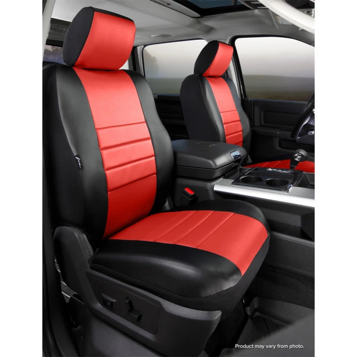 Fia® - LeatherLite Custom Fit Seat Cover, for Seats with Non-Removable/Adjustable Headrests, Side Airbags