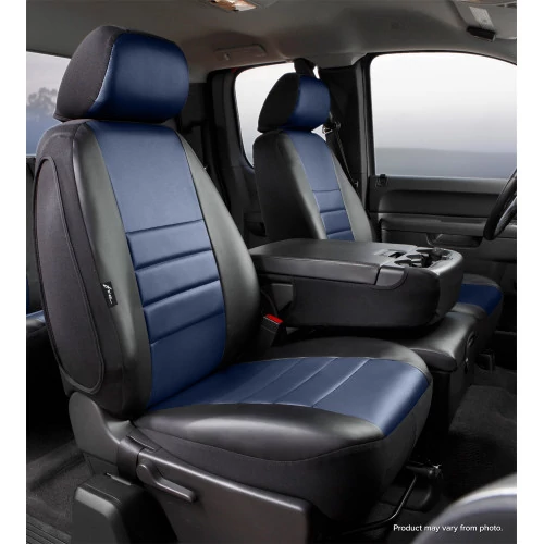 Fia® - LeatherLite Custom Fit Seat Cover, for Seats with Adjustable Headrests, Armrest/Storage