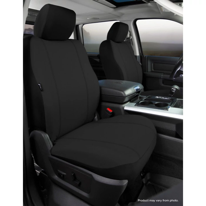 Fia® - Seat Protector Custom Fit Seat and Headrest Cover, for Seats with Adjustable Headrests, Passenger Side Fold Flat Backrest, Airbags
