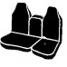 Fia® - Wrangler Custom Fit Seat Cover, for Seats with Armrest, Cushion Cut Out
