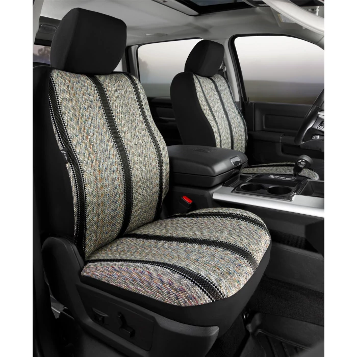 Fia® - Wrangler Custom Fit Seat Cover, for Seats with Built In Seat Belts, Adjustable Headrests, Armrests