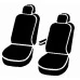 Fia® - Wrangler Custom Fit Seat Cover, for Seats with Adjustable Headrests, Armrests on Drivers Side, Side Airbags