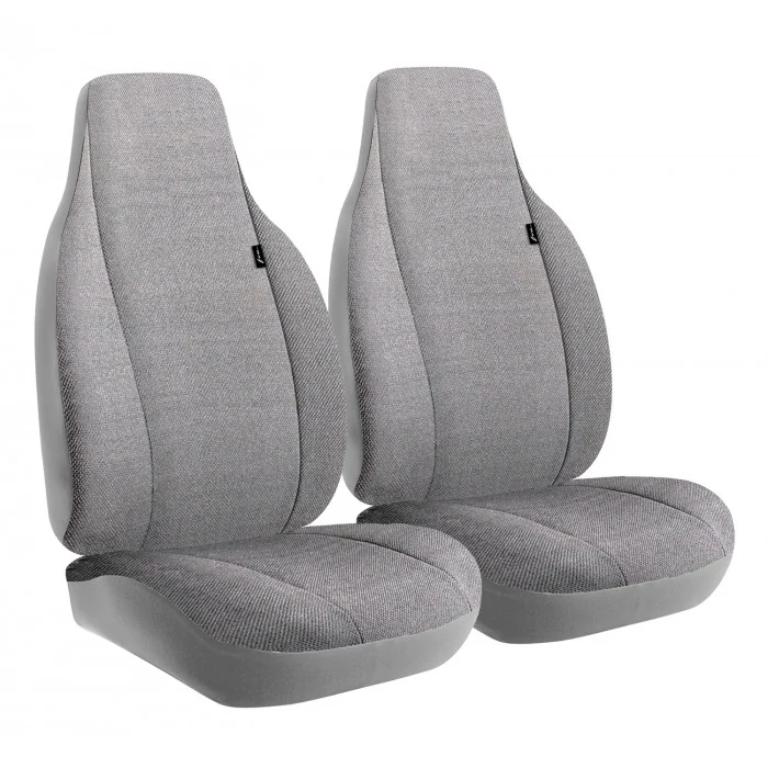 Fia® - Wrangler Semi Custom Fit Solid Seat Cover, for Seats with Adjustable Headrests