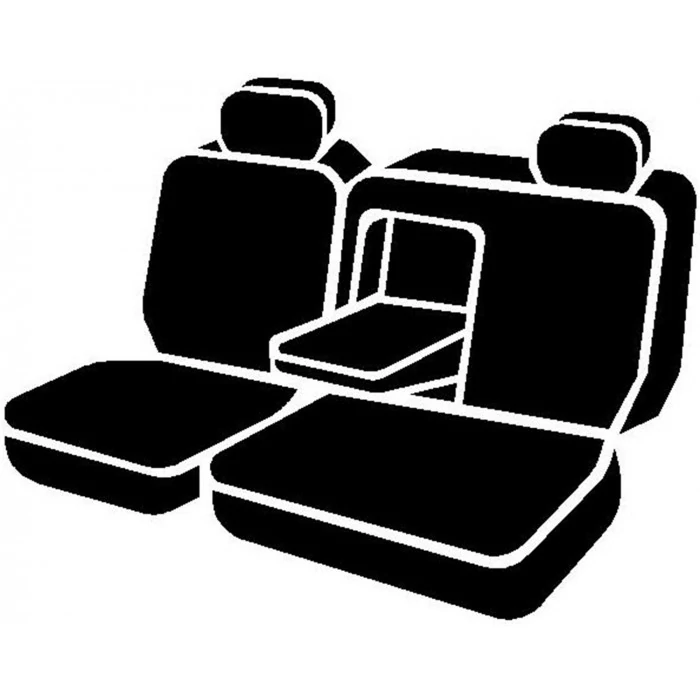 Fia® - Wrangler Solid Seat Cover, for Seats with Removable Headrests, Center Armrest