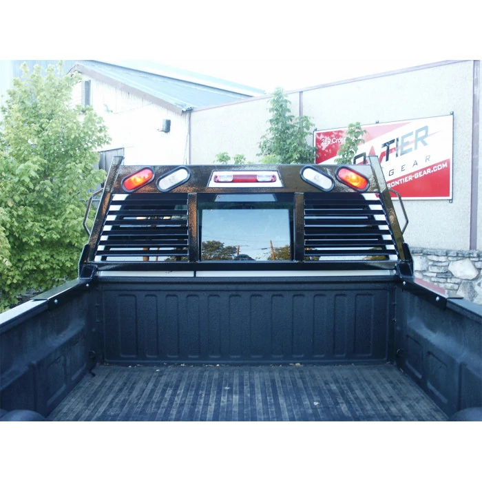 Frontier Truck Gear® - Heavy Duty Open Window Headache Rack