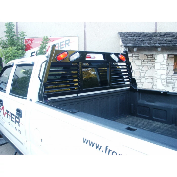 Frontier Truck Gear® - Heavy Duty Open Window Headache Rack