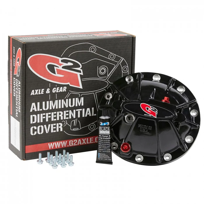 G2 Axle and Gear® - GM 8.5/8.6 In Aluminum Differential Cover Black