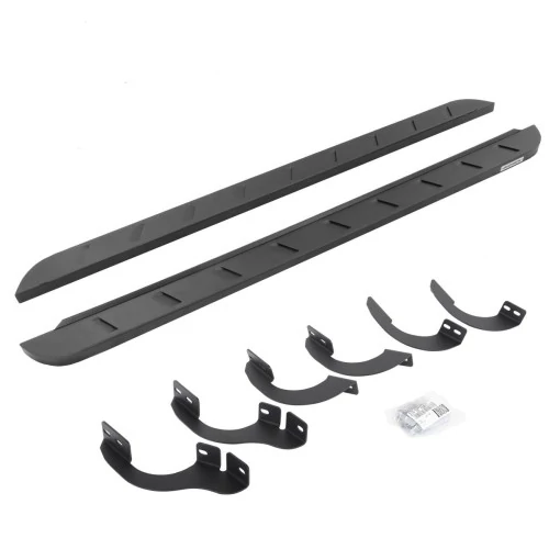 Go Rhino® - RB10 Slim Line Running Boards with Mounting Brackets Kit