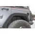Go Rhino® - Liners Black Textured Aluminum Rear Wheel Well Inner Fender