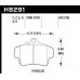 Hawk® - 0.642 Thickness DTC-70 Disc Brake Pads