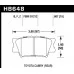 Hawk® - 0.607 Thickness HPS 5.0 Disc Brake Pads