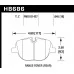 Hawk® - 0.645 Thickness LTS Disc Brake Pads