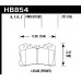 Hawk® - 0.721 Thickness Performance Ceramic Disc Brake Pads