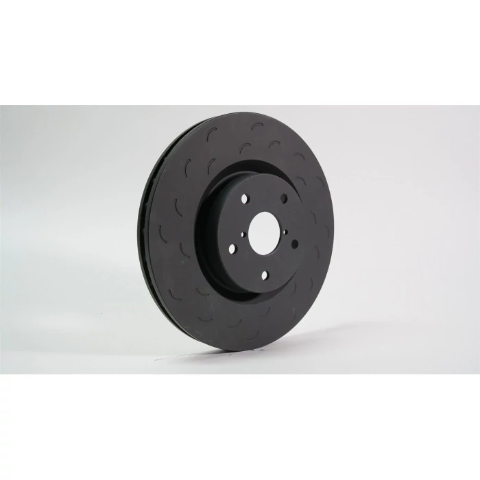 Hawk® - 10.24" Talon Slotted Front Vented Brake Rotors, 1.38" Height
