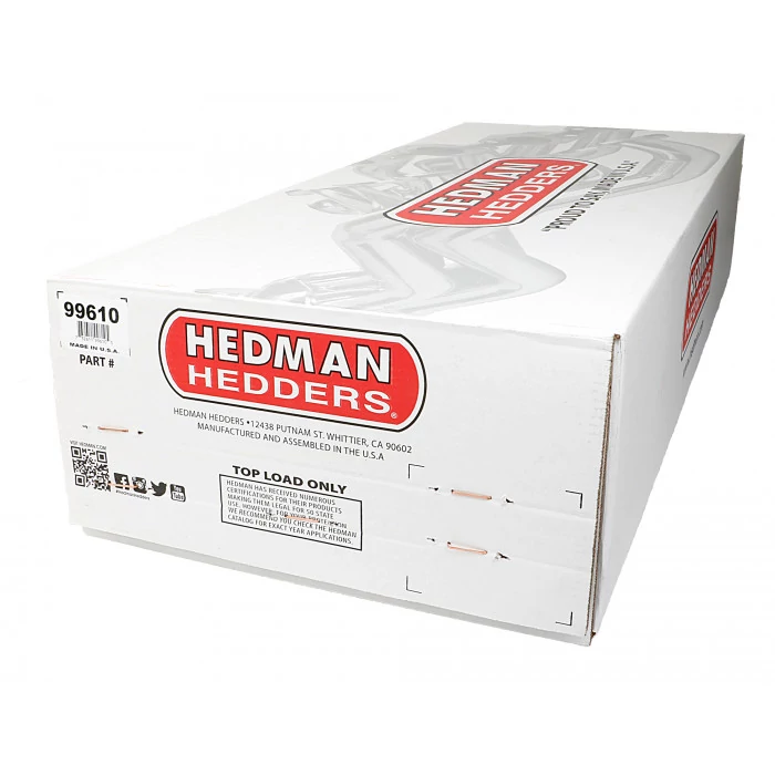 Hedman Hedders® - Standard Duty 1-1/2" Tube Dia. 2-1/2" Coll. 6-Into-1 Design Uncoated Headers