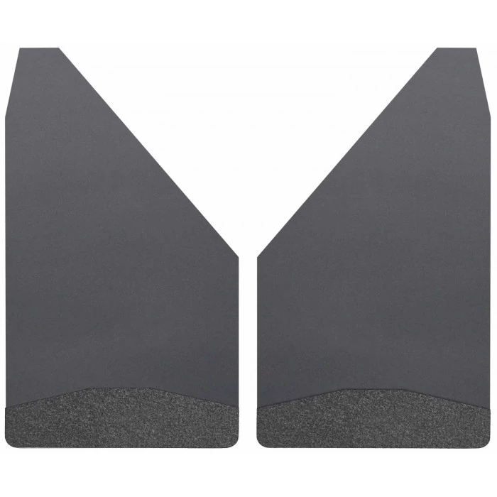 Husky Liners® - 14 in. Wide Mud Flaps, Black Top and Weight