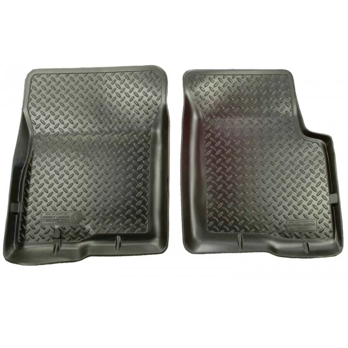 Husky Liners® - Classic Style 1st Row Black Floor Liners