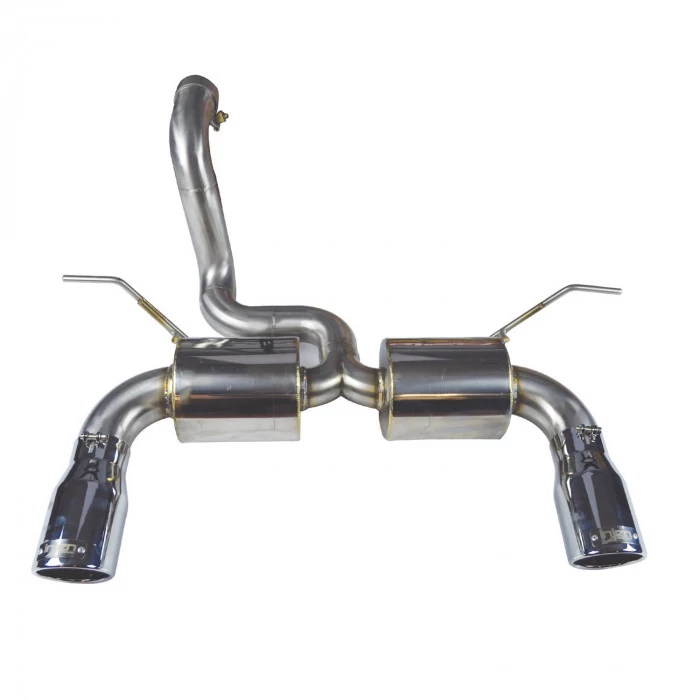 Injen® - Polished Dual Axle Back Exhaust System