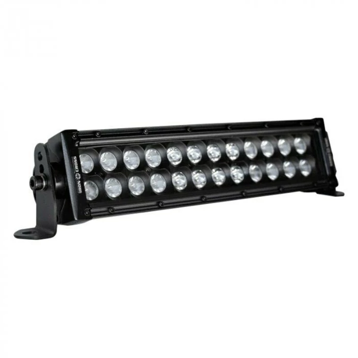 Iron Cross® - 12 in. Dual Row Max Black LED Light Bar