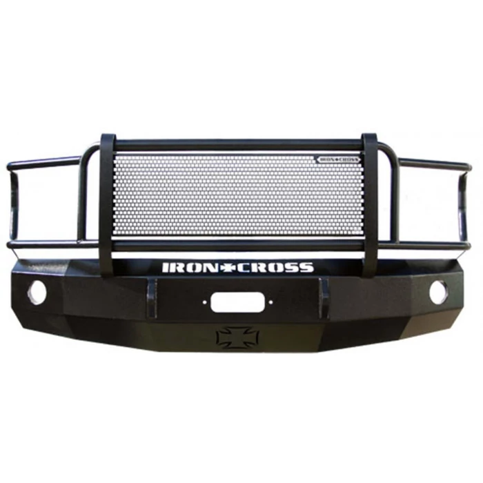 Iron Cross® - Grille Guard Gloss Black Front Bumper