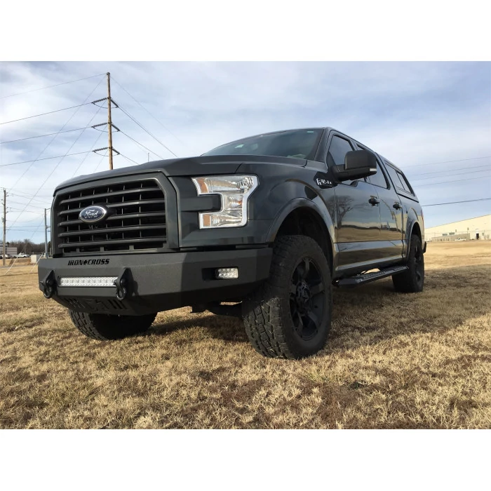 Iron Cross® - Low Profile Matte Black Bumper