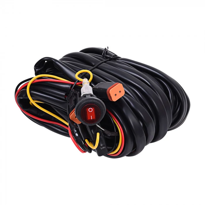 KC HiLiTES® - Wiring Harness for 2 Lights with 2-Pin Deutsch Connectors