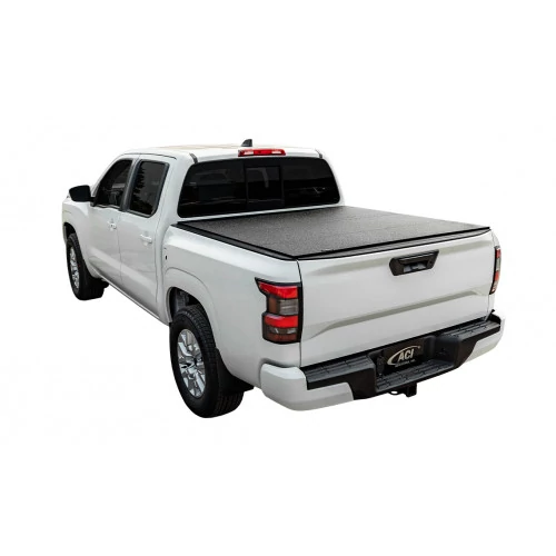 LOMAX® - Black Diamond Mist 5 ft. Folding Hard Cover Tonneau Cover