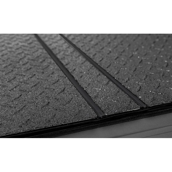 LOMAX® - Black Diamond Mist 5.7 ft. Folding Hard Cover Tonneau Cover