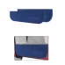 Lund® - Pro-line Blue Lower Door Panels Replacement Carpets
