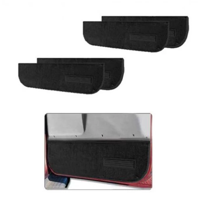 Lund® - Pro-line Black Lower Door Panels Replacement Carpets