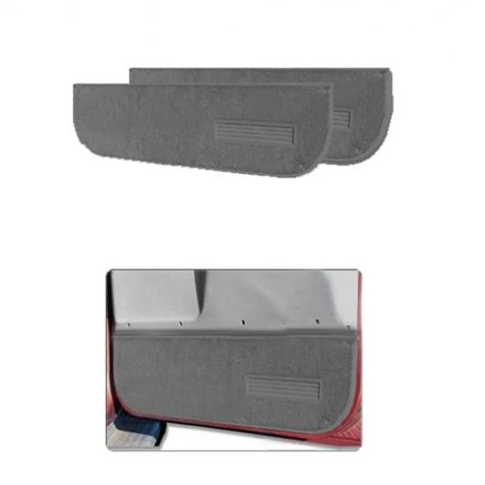 Lund® - Pro-line Gray Lower Door Panels Replacement Carpets