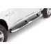 Lund® - 5" Composite ABS Cab Length Chrome Oval Bent Tube Steps