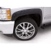 Lund® - Elite Series RX-Rivet Style Textured Black Front and Rear Fender Flares