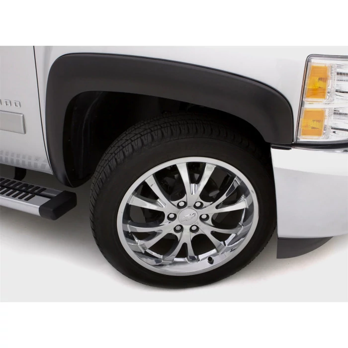 Lund® - Elite Series SX-Sport Style Textured Black Front and Rear Fender Flares