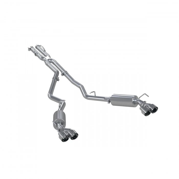 MBRP® - Exhaust 2.5in. Cat Back Dual Rear Quad Tips