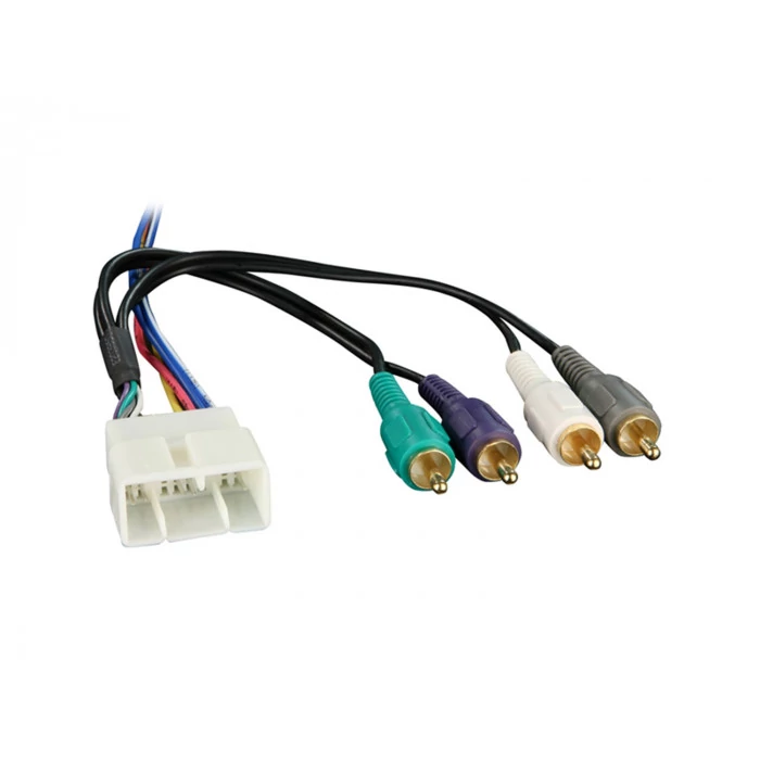 Metra® - TURBOWire Radio Wiring Harness with Amplifier Integration