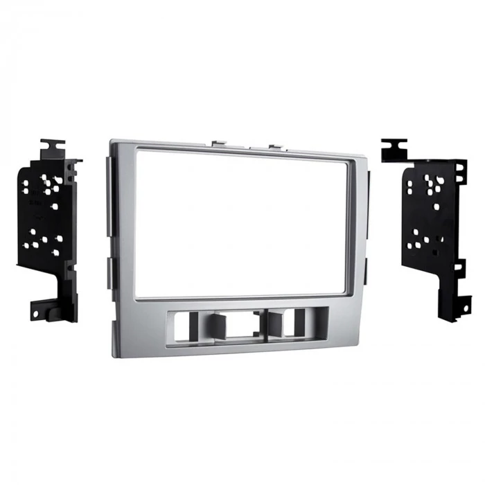 Metra® - Double DIN Silver Stereo Installation Dash Kit
