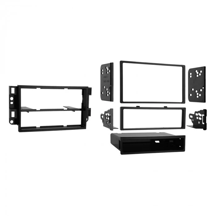 Metra® - TURBOKits Single/Double DIN Black Stereo Installation Dash Kit